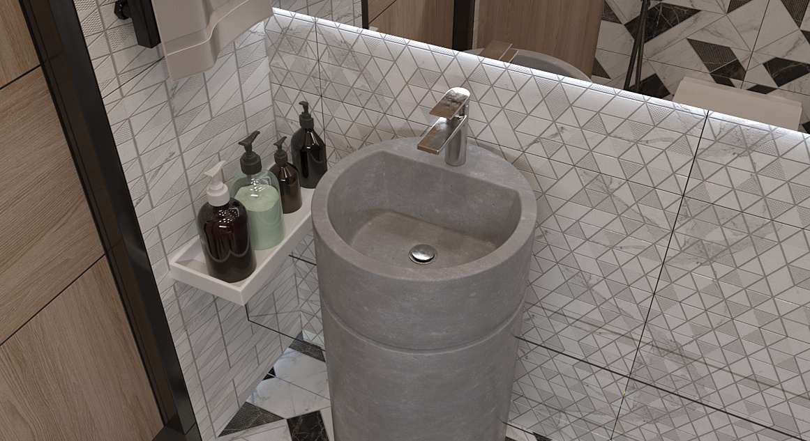 WВ-610 Раковина из бетона WB-610 BET-ON BetOn  - Вид №5