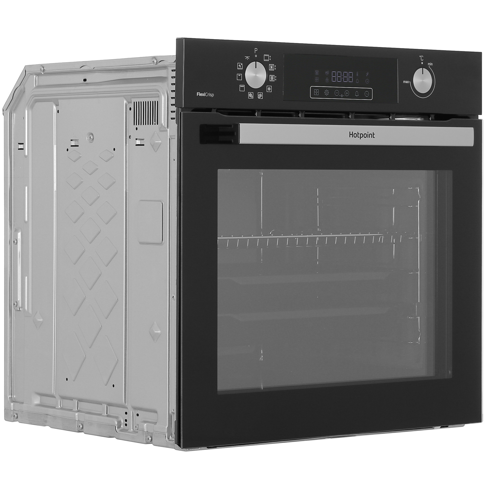 9074829 Электрический духовой шкаф Hotpoint FE8 831 JSC BL черный STDN-0123095 - Вид №1