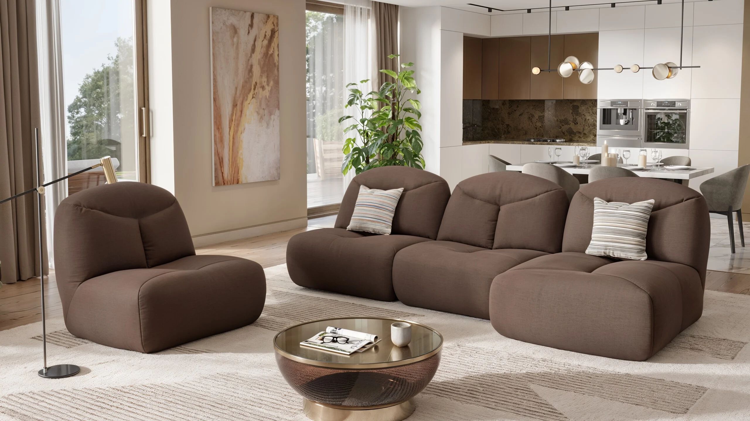 Тканевое кресло Sofanella Molise ARCH-00046142 - Вид №5