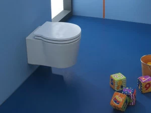 8815 Подвесной унитаз настенный Белый Scarabeo Ceramiche Bucket Италия