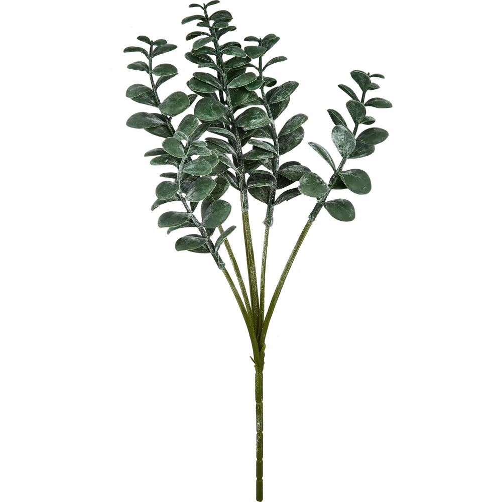 88455064 Искусственное растение Эвкалипт 34x15 см пластик цвет темно-зеленый STLM-0817655 Santreyd  - Вид №3