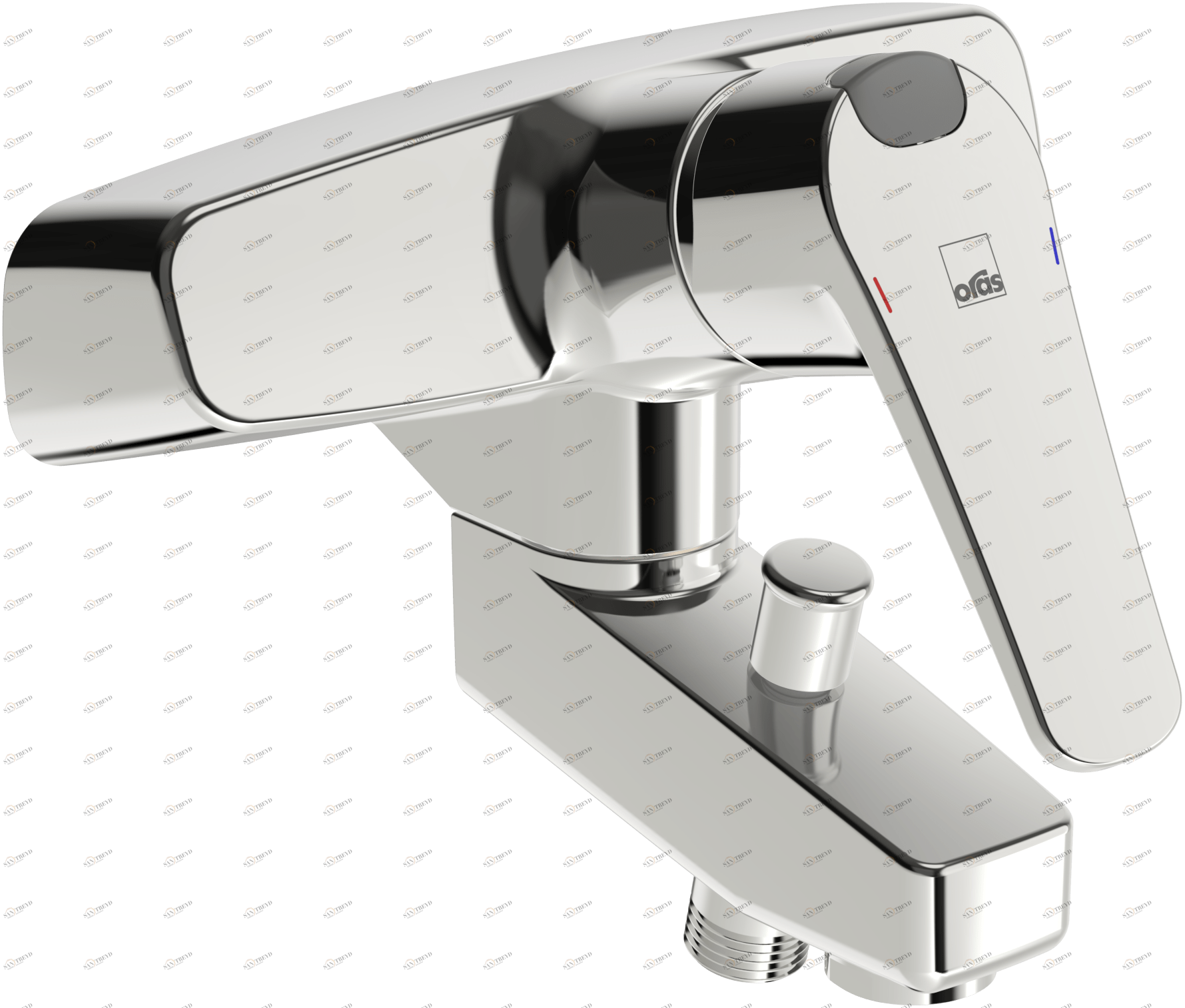 Oras 1871G Cмеситель для ванны и душа 1871G Vega Хром 