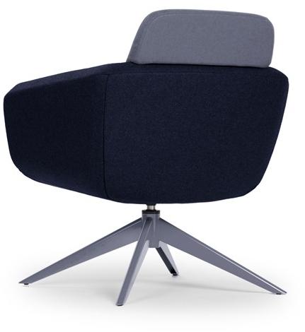 True Design Кресло из ткани с подлокотниками Arca Aa 8090 - Вид №3