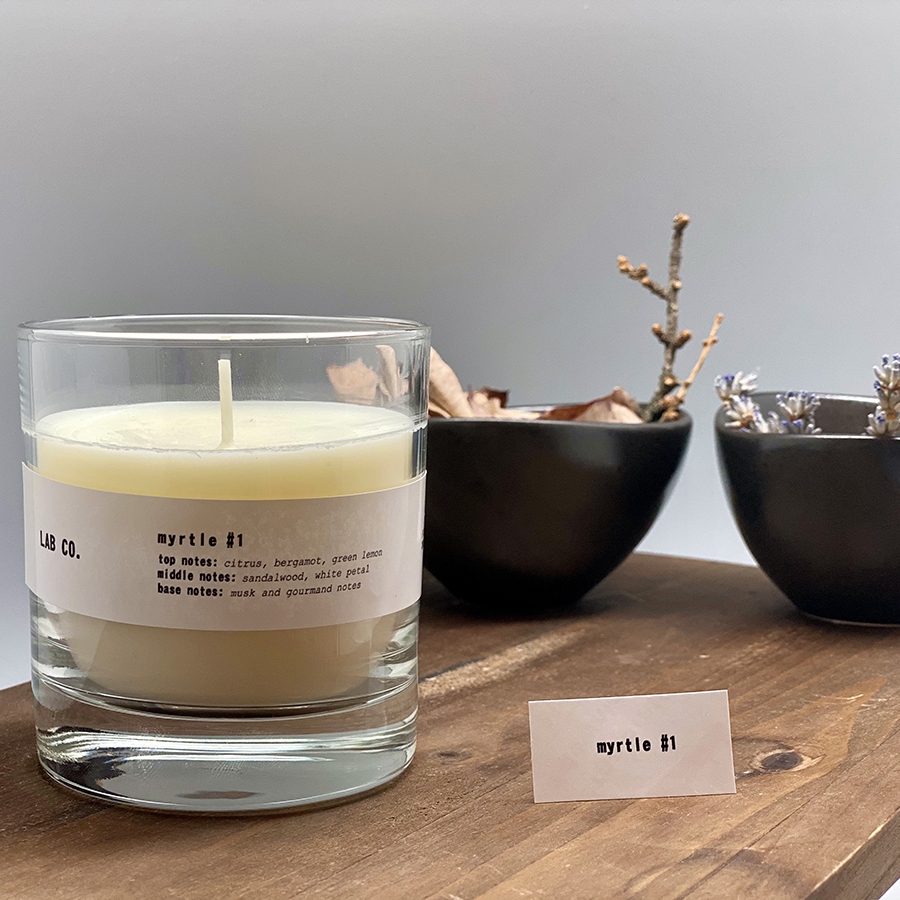 VV040SBLB Свеча ароматическая lab co, Мирт, 40 ч Ambientair  - Вид №1