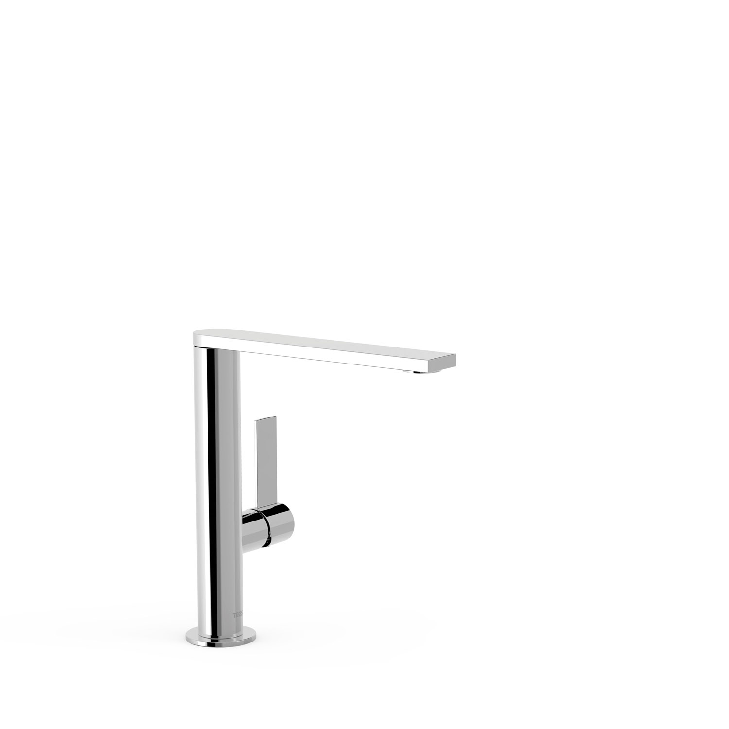 ПРОЕКТ-Смеситель для раковины TRES High с одной ручкой и боковым рычагом-21130501 TRES Project