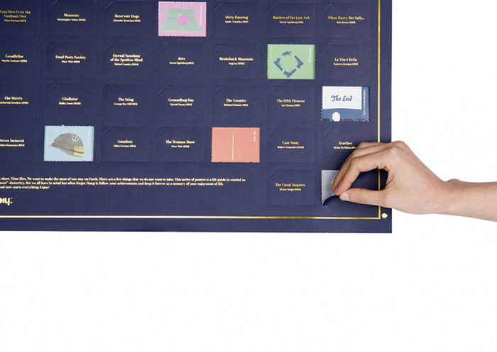 Постер «100 фильмов, которые нужно посмотреть прежде чем умереть» Doiy DYPOSTMOE - Вид №3