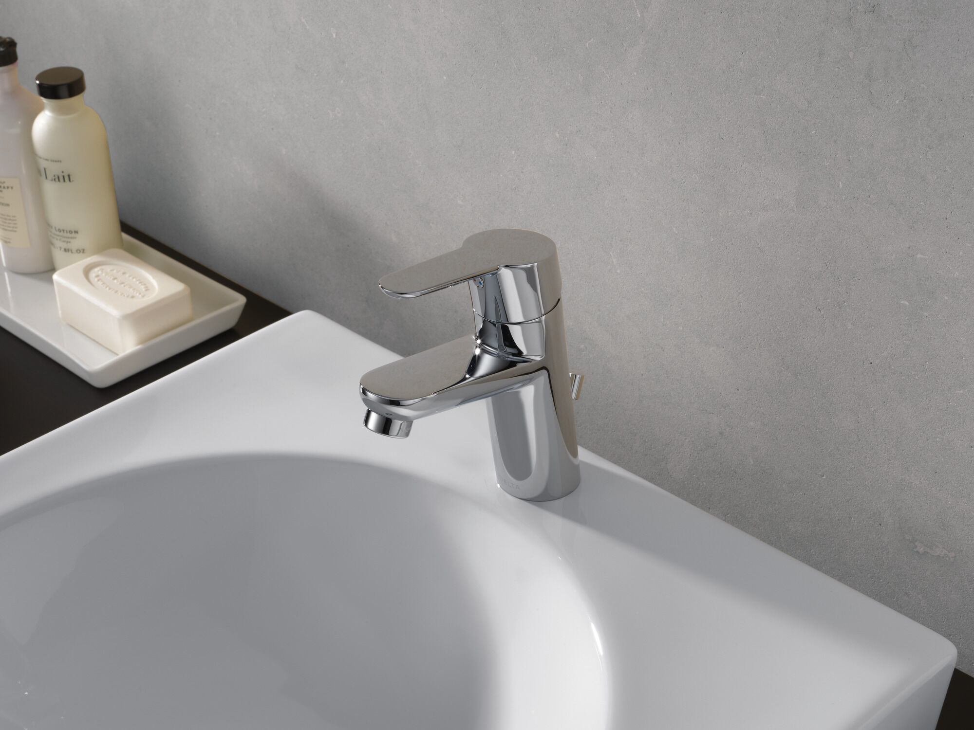 573LF-HGM-PP Смеситель для ванной Project-Pack с одной ручкой Delta Faucet Modern Хром - Вид №1