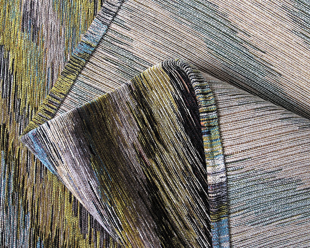 Ковер ALINA WAVE 160х230 ARBEN DECOR MAGIC ALINA 321718 Серый;зеленый;разноцветный  - Вид №1