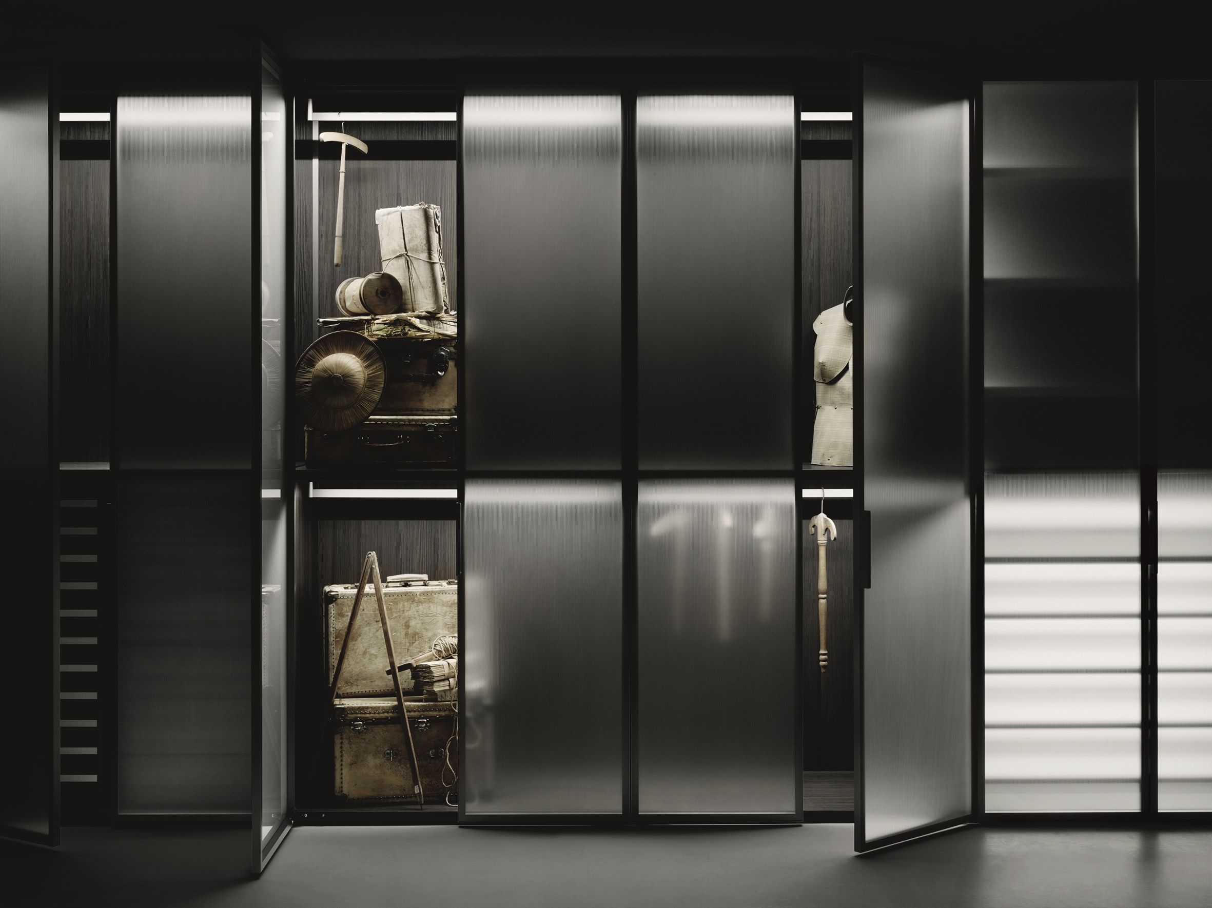 Модульная система для гардеробных без открытых боковин Boffi ANTIBES Boiserie ARCH-00067529 - Вид №8