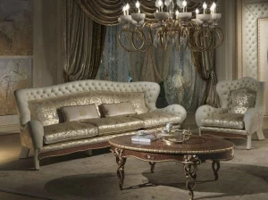 Carpanelli Стеганый 3-х местный диван Vanity