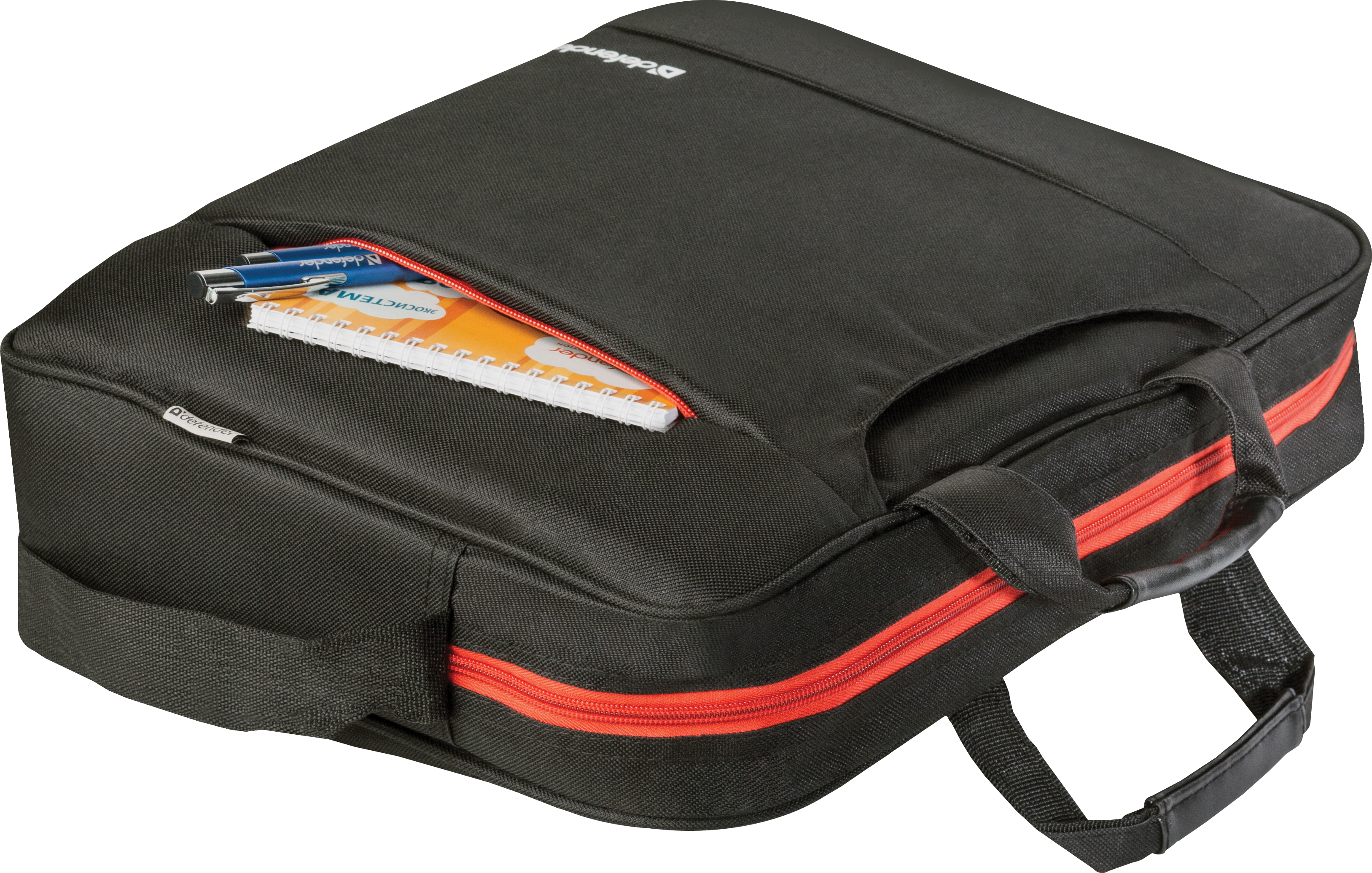 26084 сумка для ноутбука geek 15.6" черный, карман Defender Santreyd  - Вид №4