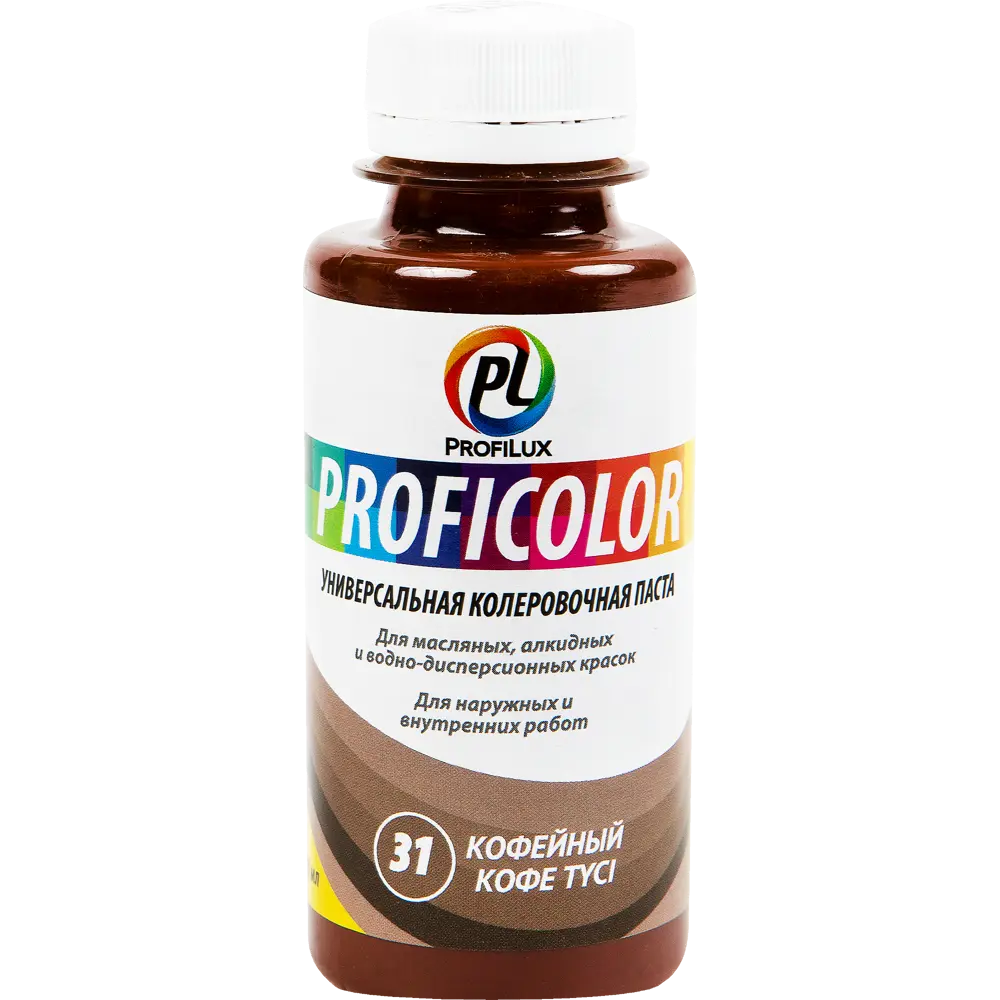 Колеровочная паста Profilux №31 100 гр цвет кофейный 14714477 STLM-2021829 