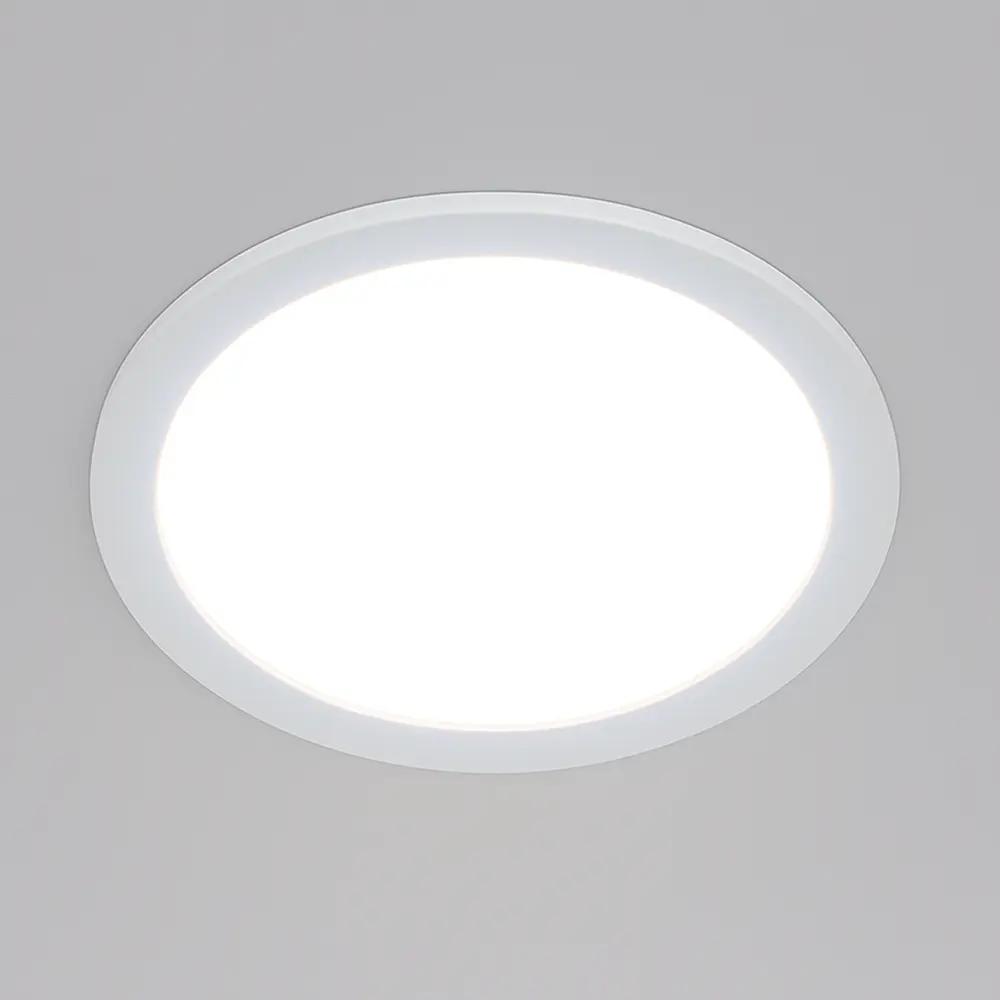 Светильник точечный LED встраиваемый Osram Ret 1710LM отверстие 175мм 18 Вт холодный белый свет цвет белый STLM-2182264 - Вид №1
