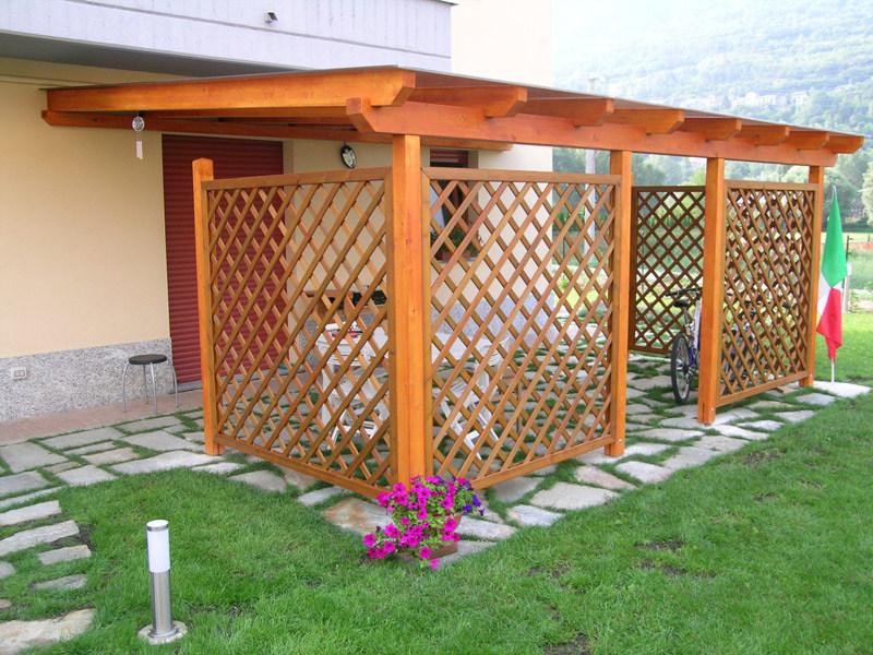 INDUSTRIA LEGNAMI TIRANO Деревянный навес / пергола Ilt montana legno sun-id-1396246 - Вид №2