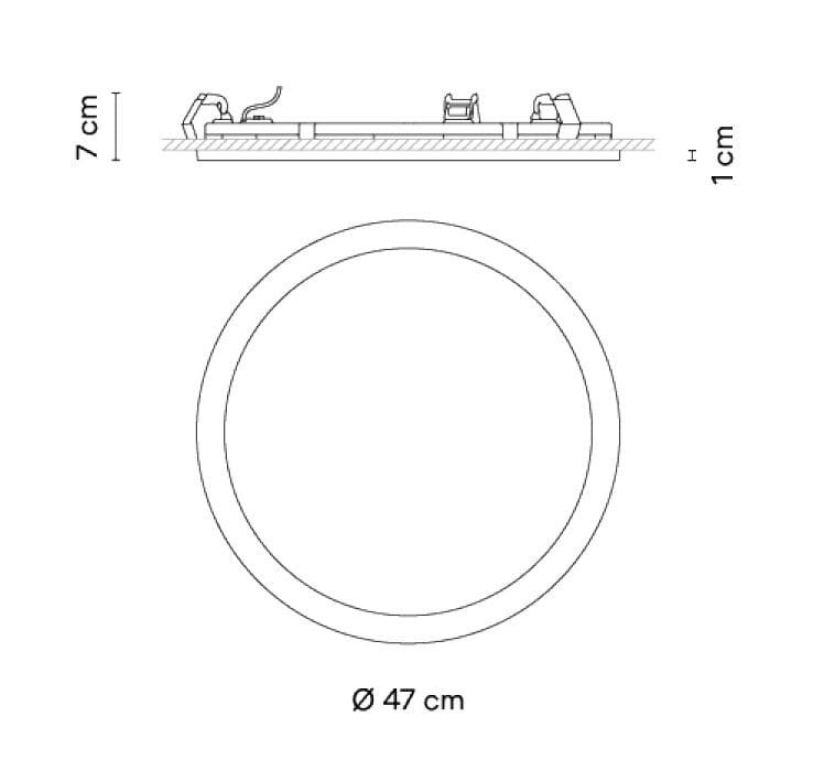 Светодиодный потолочный светильник Vibia Circle ARCH-00069982 - Вид №7