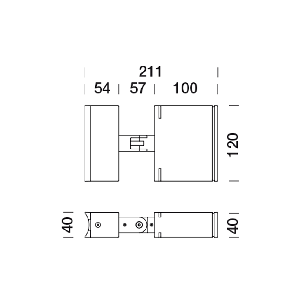 8720163 Уличное освещение  Platek TARGET SMALL Su palo  TARGET SMALL On pole - 4 LED 4000K 24°  - Вид №2