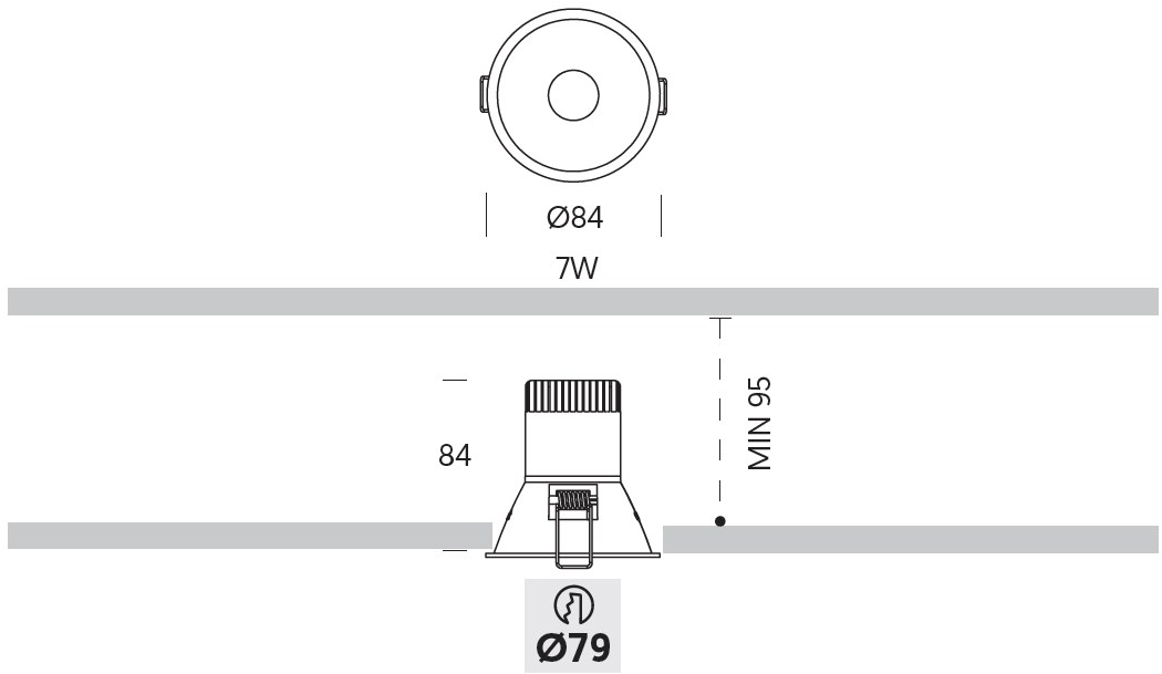ONOK Lighting Круглый потолочный светодиодный светильник sun-id-1474699 - Вид №5