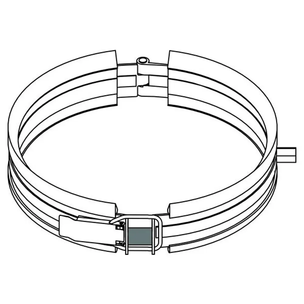 Хомут опорный M8/10 110мм Rehau Raupiano 120027 82342585 STLM-2163252  - Вид №4