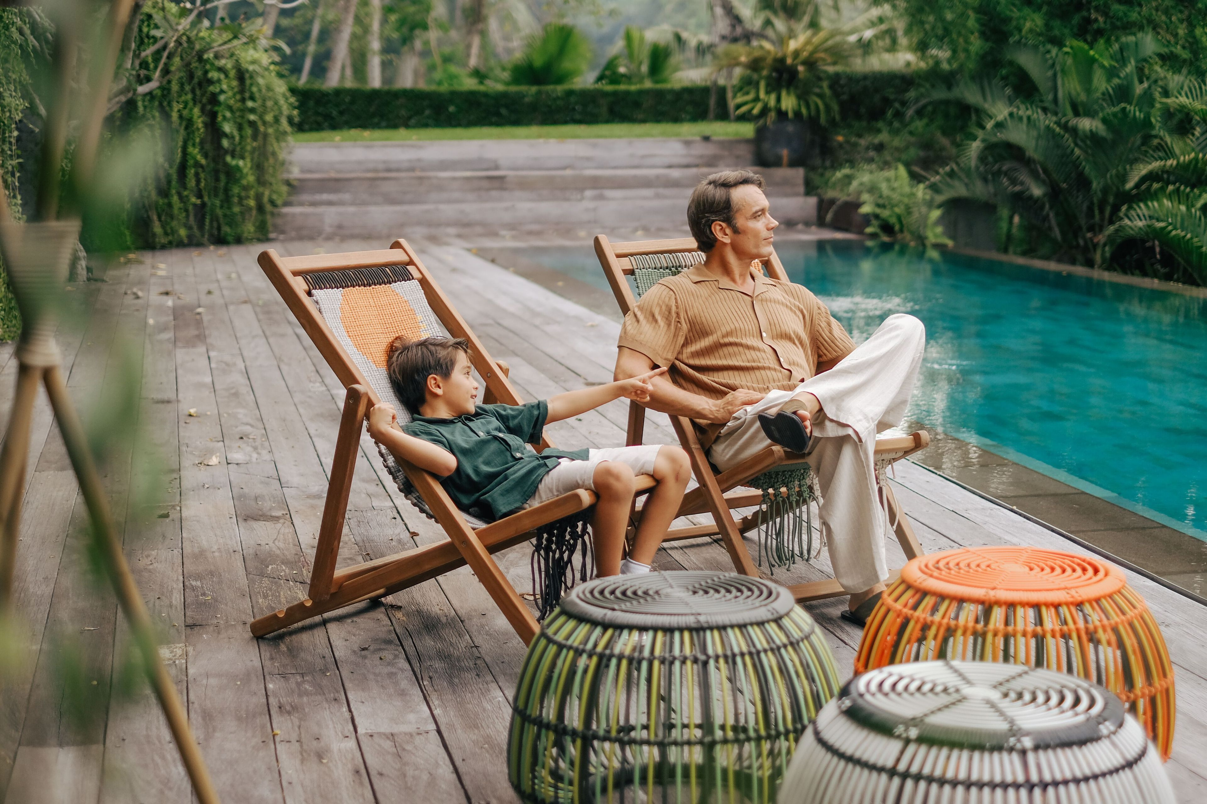 Кресло для отдыха из тикового дерева и веревки cbdesign Виареджо ARCH-00142467 - Вид №41