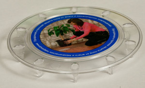 607 Подставка под горшок кругл. 30 cm (защита для пола) Цветочная коллекция