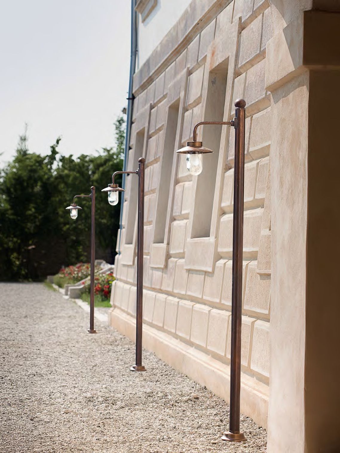 Металлический садовый уличный фонарь Aldo Bernardi ARCH-00085008 - Вид №1