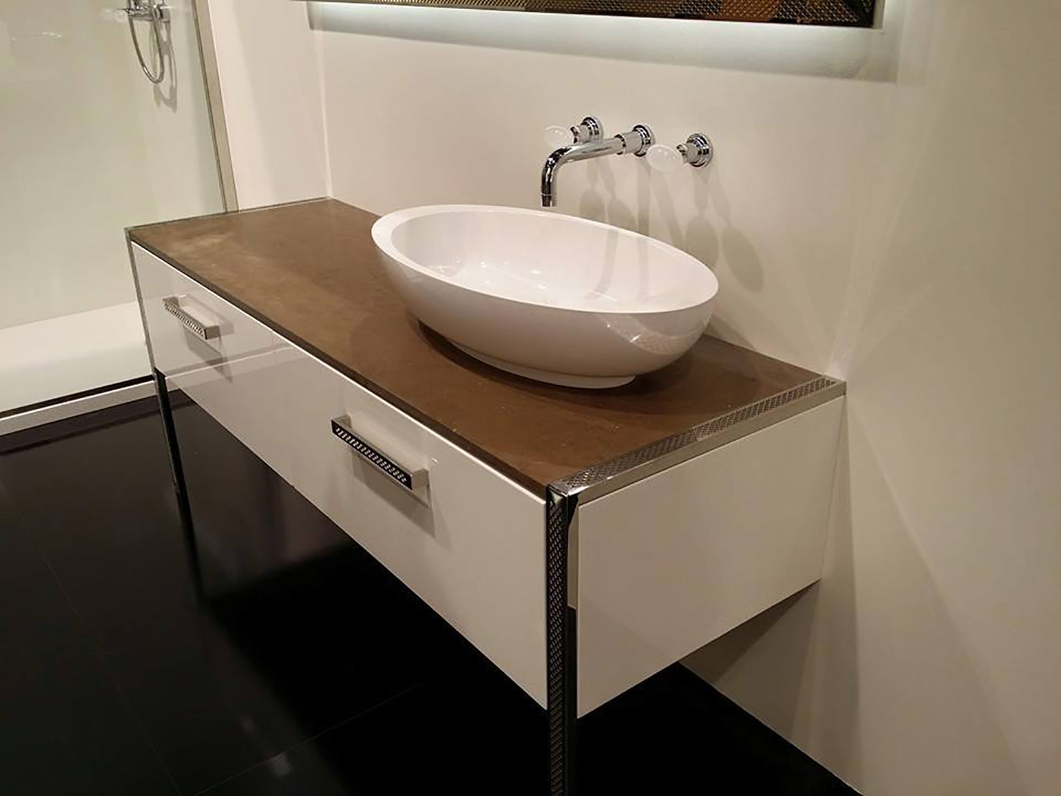 2125 ** 09C Смеситель для душа внешнего типа Nicolazzi Series Cristallo di Rocca  - Вид №4