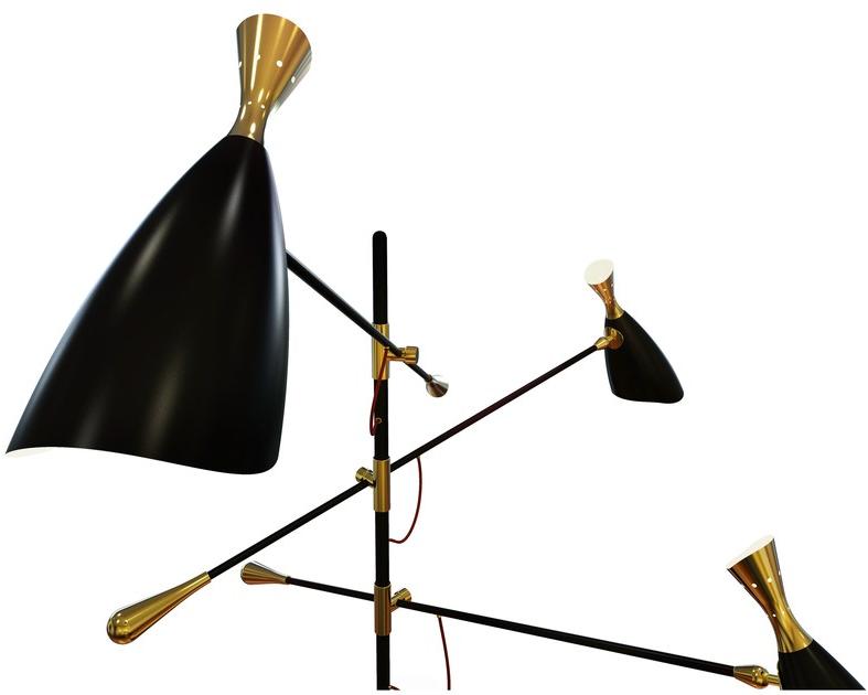 Delightfull Регулируемый торшер Duke sun-id-1417743 - Вид №5