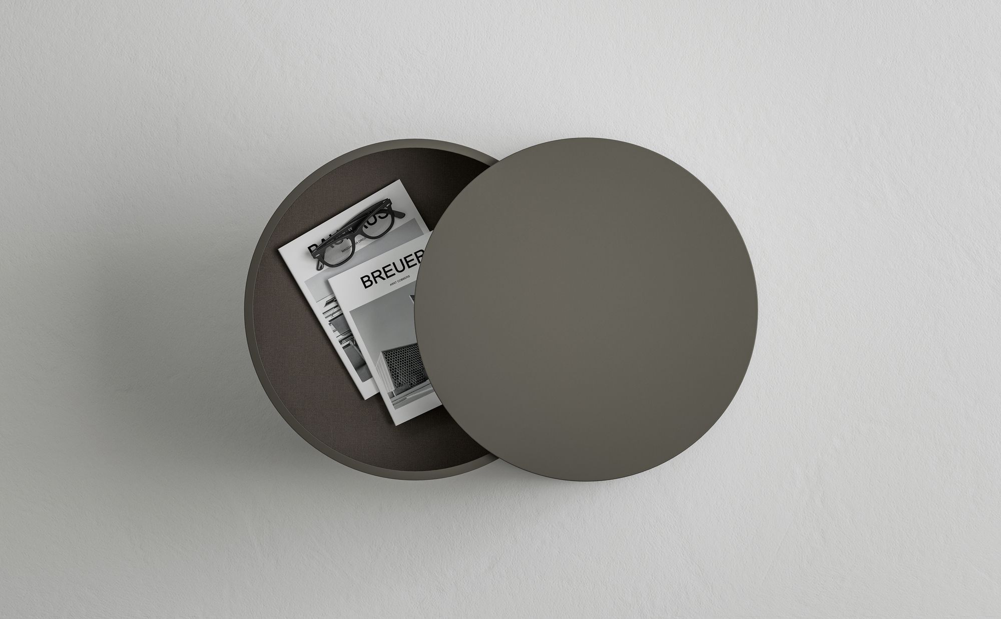 Деревянная круглая тумбочка Caccaro ANELLO ARCH-00038960 - Вид №1