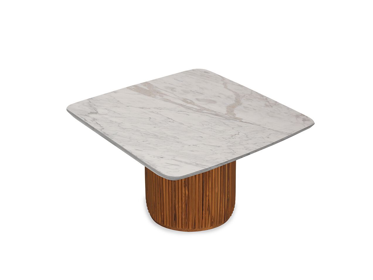 Деревянный квадратный стол Alankaram ARUNA ARCH-00115993 - Вид №1