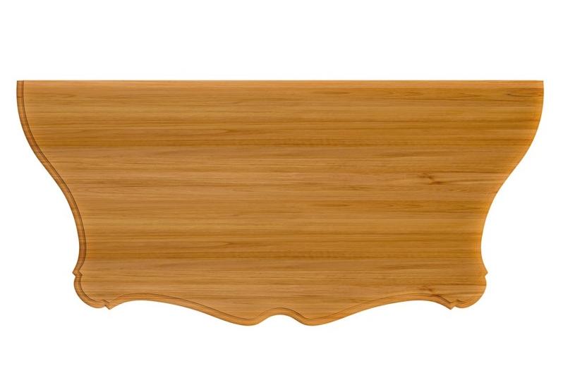 ASTELLO Садовая консоль из тика Fleur de lys sun-id-1424009 - Вид №3