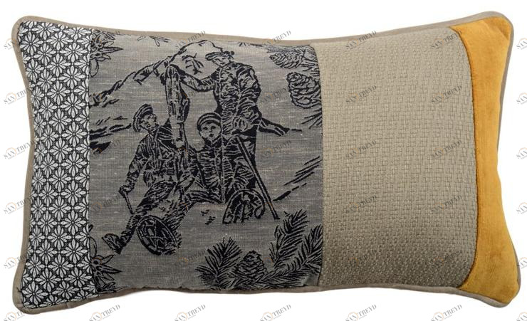 l'Opificio Прямоугольная подушка из ткани  113-17 