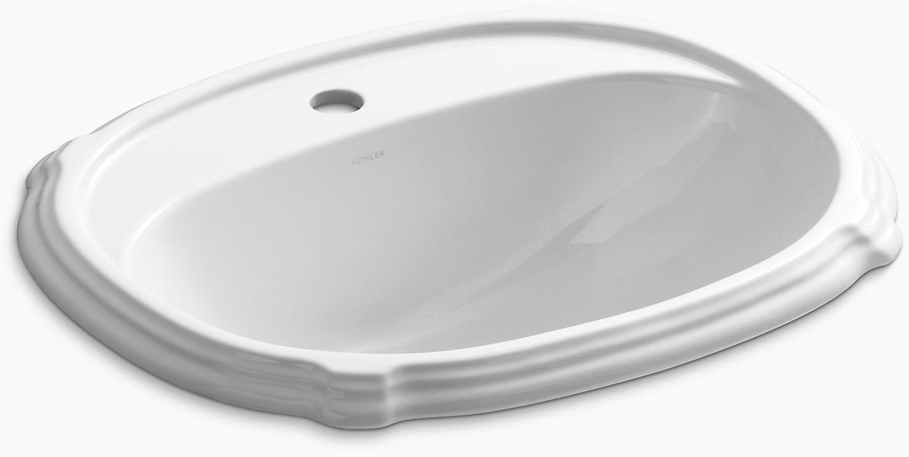 K-2189-1-58 Накладная раковина на столешницу  прямоугольная Kohler  - Вид №1