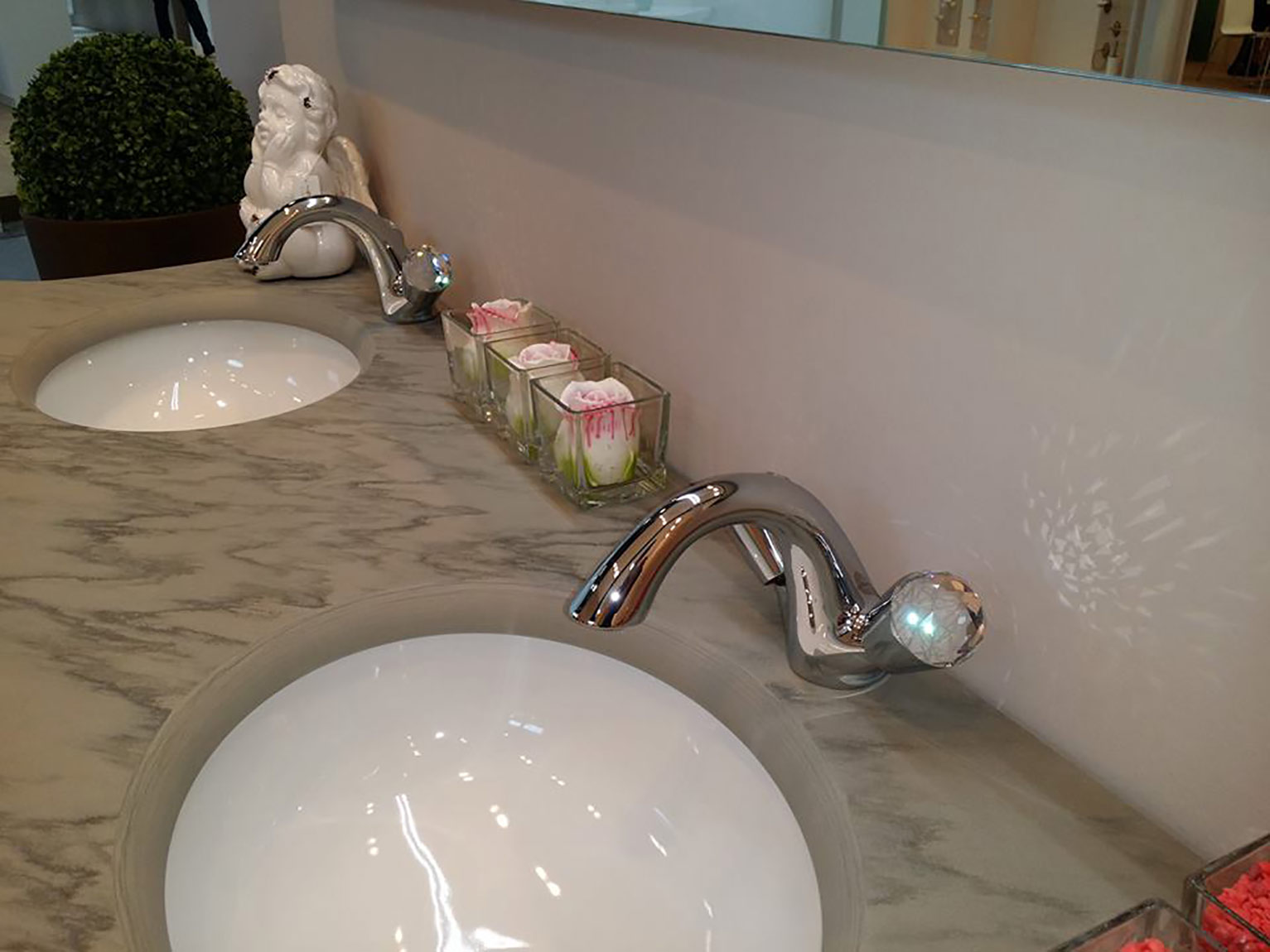 2003 ** 22 Комплект ванны с центральным изливом «парус» Nicolazzi Series Cristallo  - Вид №1