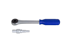16326935 Ступенчатый ключ для американок 3/8"- 1/2"-3/4"-1" 8.9-9.6-11.6-12.3-16.4-21мм с трещоткой 2110230 BREXIT