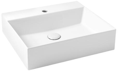 ELLP050450QM Подвесная раковина настенная прямоугольная Azzurra Ceramica Elegance белая