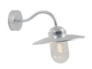 Металлическая наружная настенная лампа