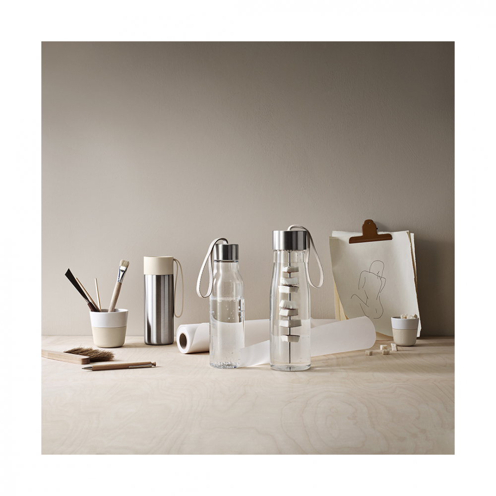 EVA SOLO 567058 Термос To Go, бежевый, 350 мл Нержавеющая сталь, силикон, пластик  - Вид №1