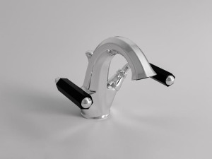 Смеситель для раковины с одним отверстием и автоматическим сливом