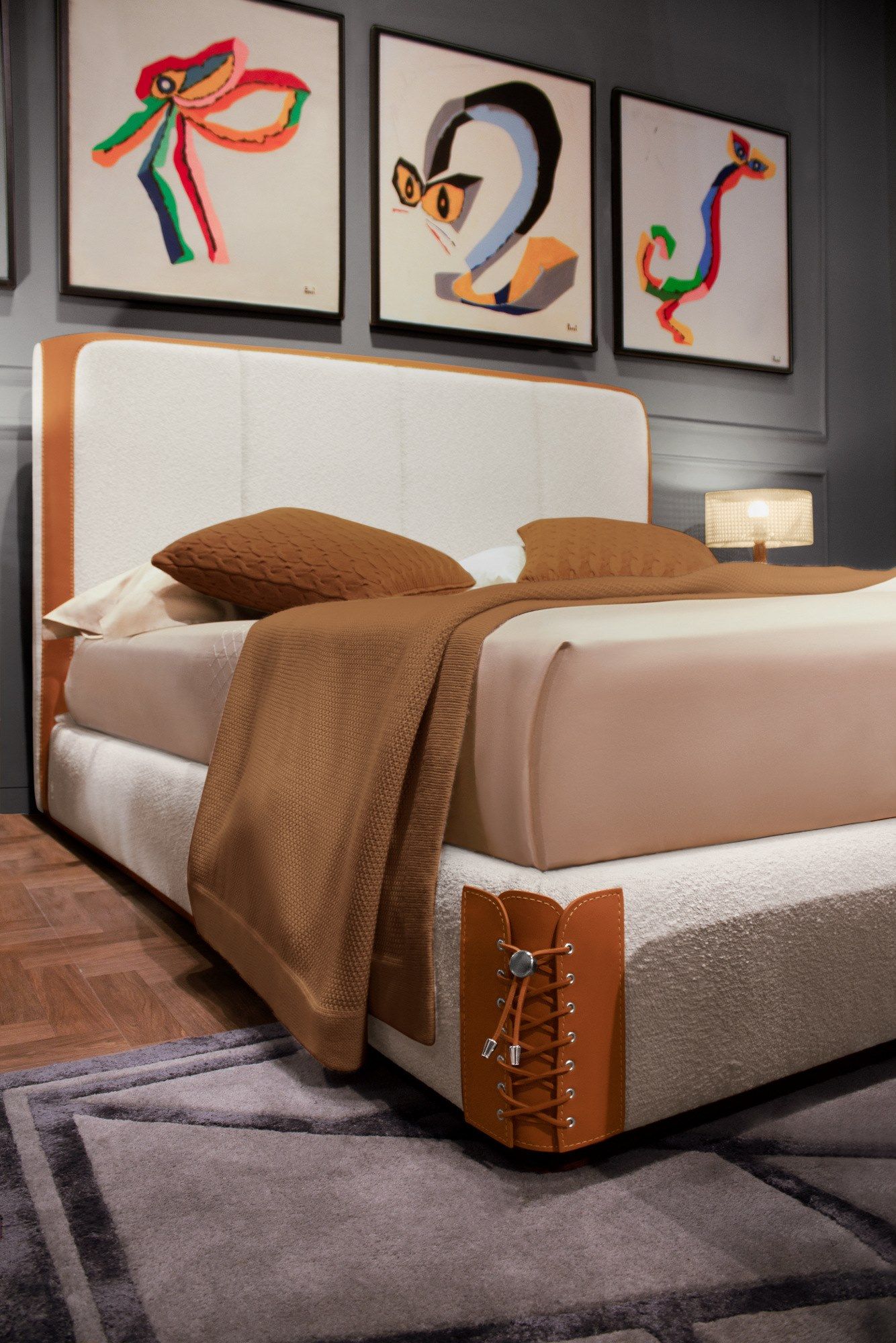 Двуспальная мягкая кровать Formitalia Clarissa ARCH-00088062 - Вид №5