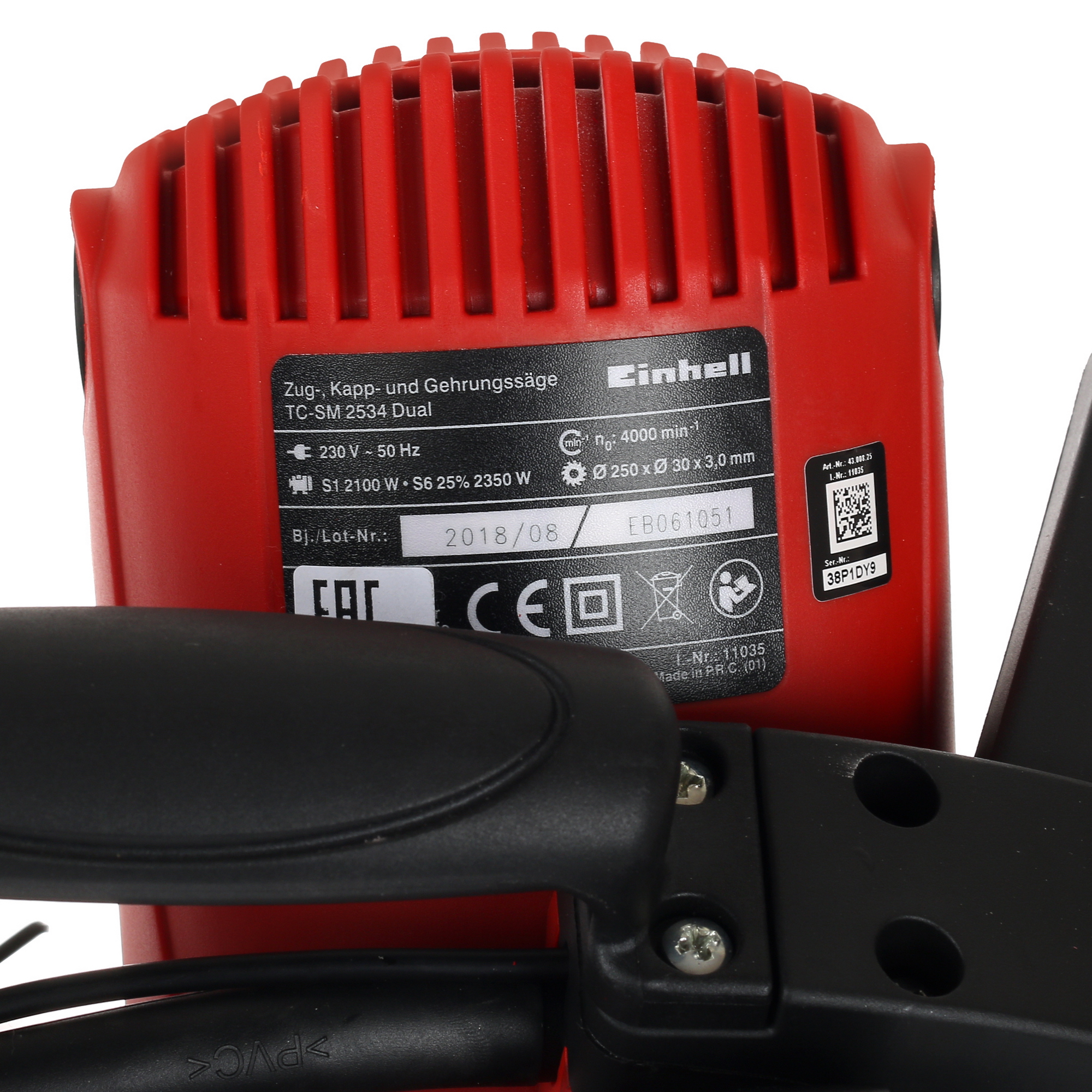 Торцовочная пила  Einhell TC-SM 2534 Dual 8107434 STDN-0012910 - Вид №6