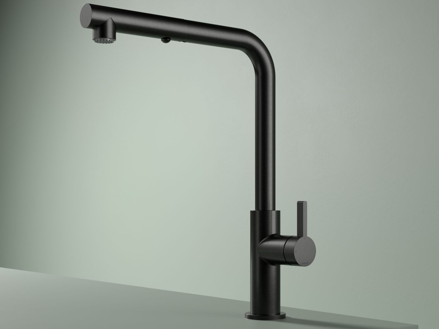 Смеситель для кухни из латуни со съемным ручным душем Hotbath Ace ARCH-00117917 - Вид №1