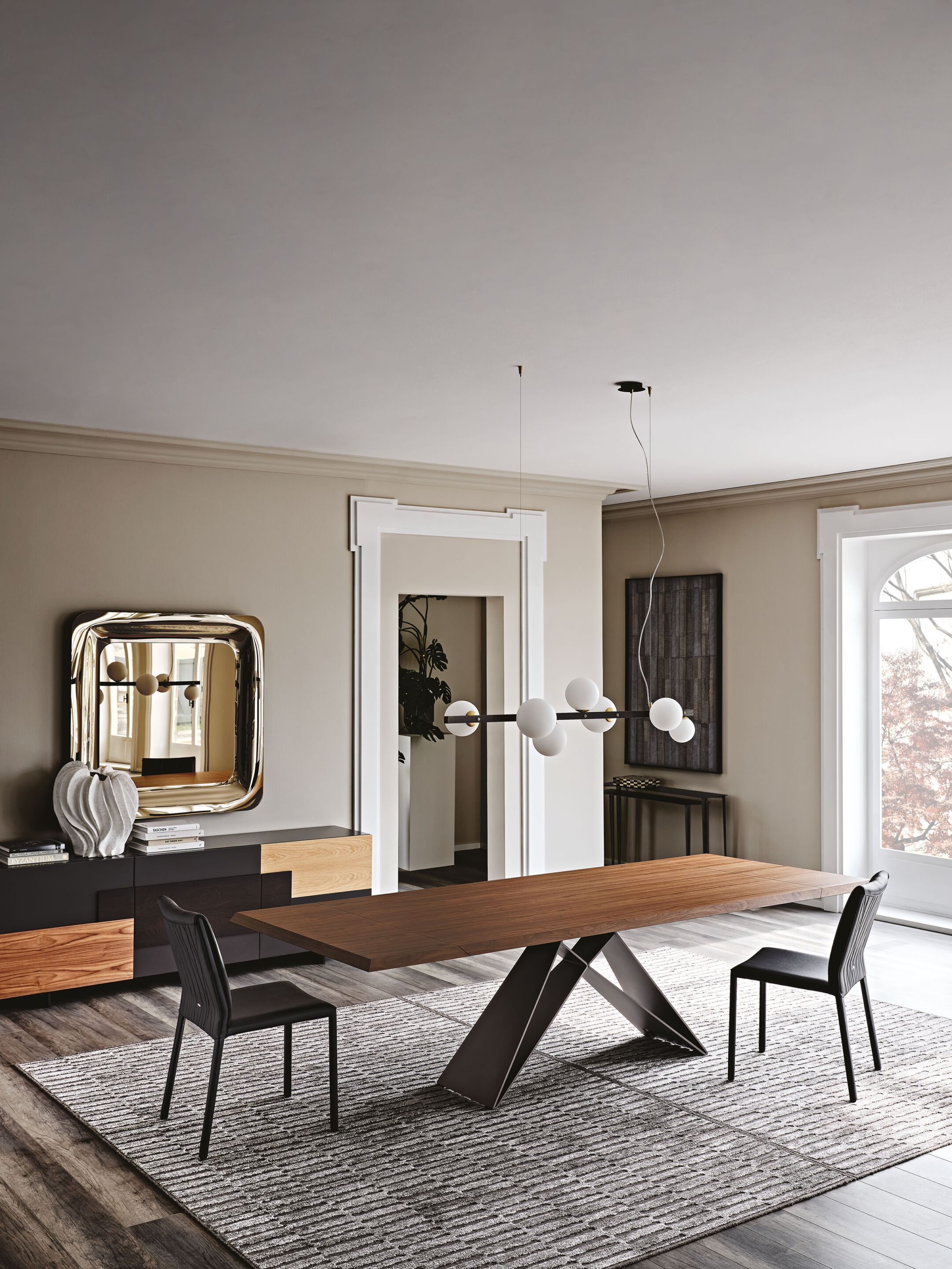 Деревянный выдвижной прямоугольный стол Cattelan italia Premier ARCH-00077436 - Вид №3