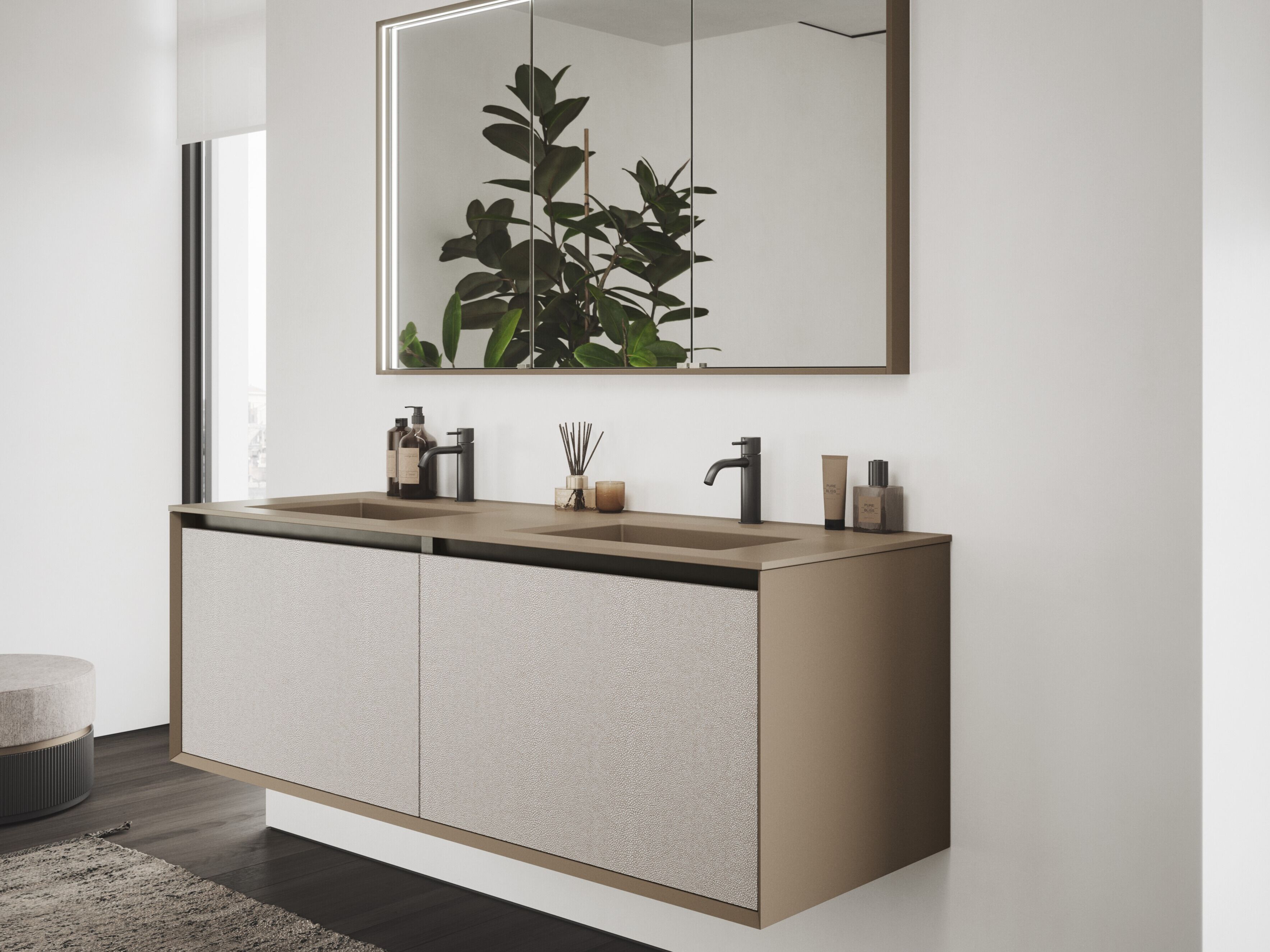 Полная мебель для ванной комнаты OASIS Smartcode ARCH-00147000