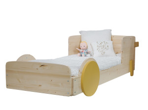 Деревянная односпальная кровать