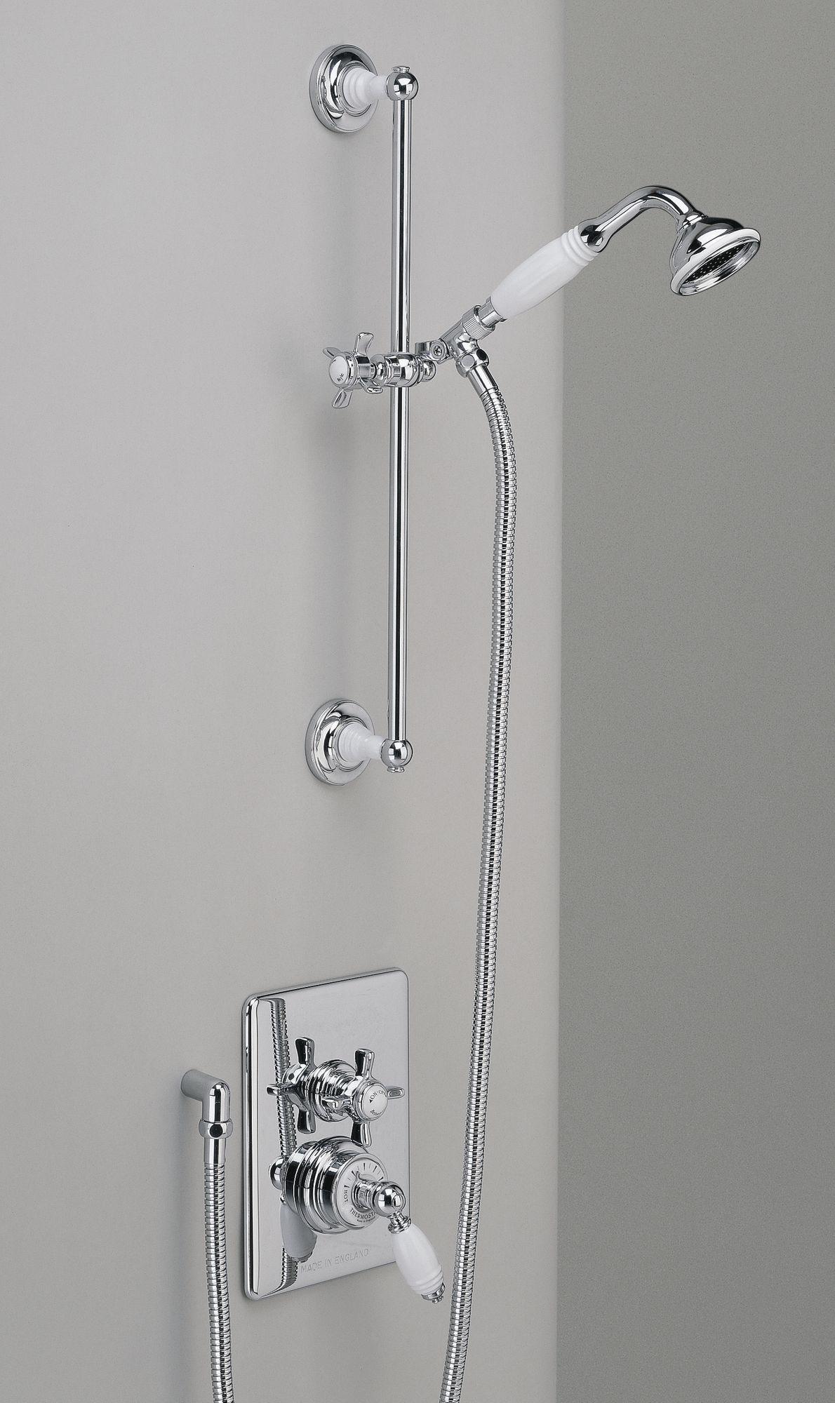 Traditional bathrooms Термостатический смеситель для душа с накладкой Tb760.414variantenoptional  - Вид №3