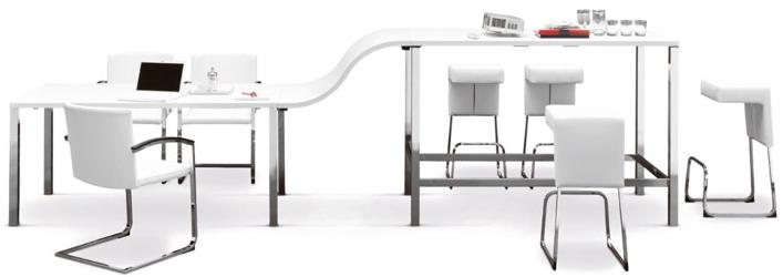 Wiesner-Hager Квадратный деревянный стол на контракт Client sun-id-1506126 - Вид №1