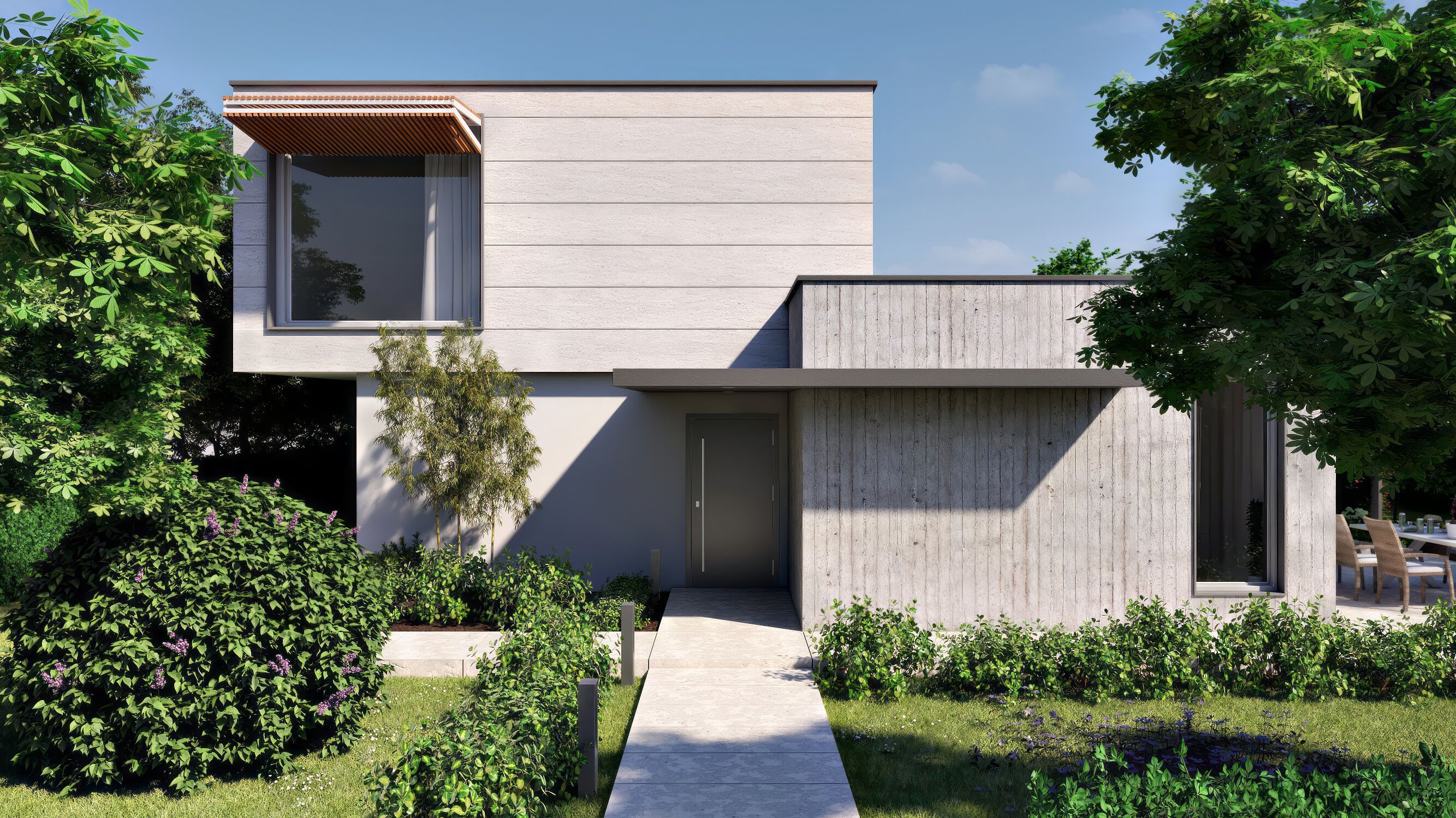 Motorized aluminium solar shading ROSSENI LIFTING FOLDING SHUTTER ARCH-00116007 - Вид №6