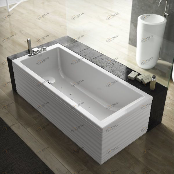 Ванна с наддувом без панелей Moove Blower 170х70 9B50-056 Dx Jacuzzi 9B50056DX