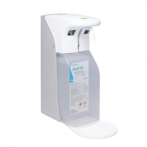 73964 SARAYA СНГ, Россия SARAYA ADS-500/1000 медицинский сенсорный дозатор для антисептика и жидкого мыла 1000 мл сертификат РУ белый