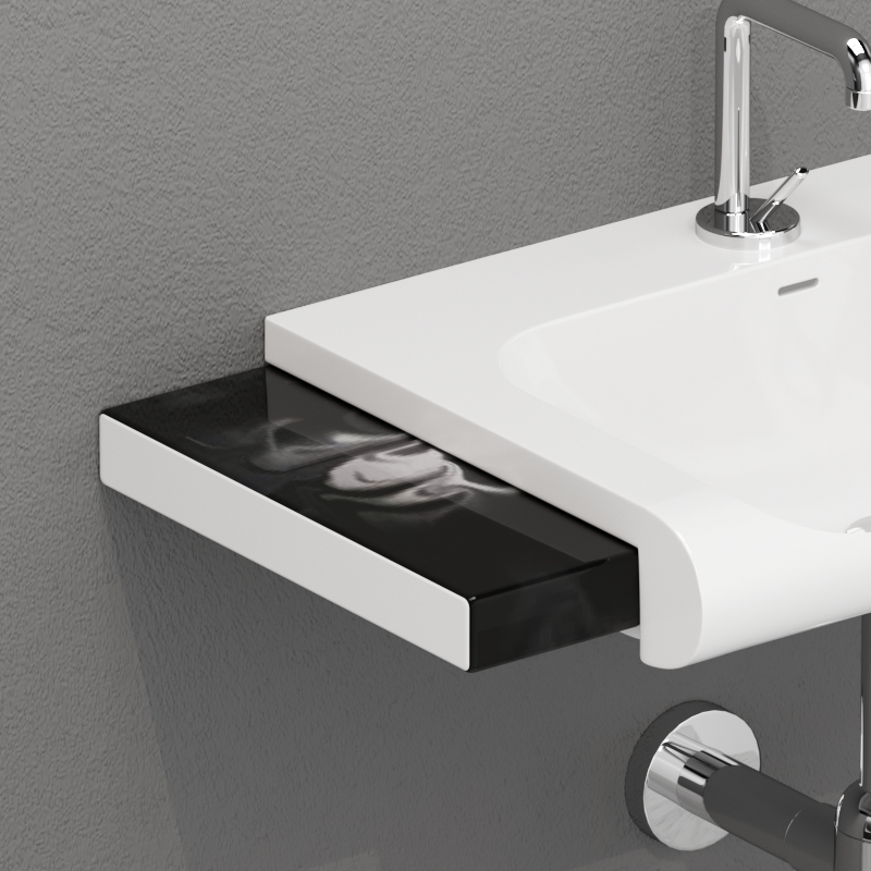 341534 Столешница из керамики 12x35,5 цвет Декор Kerasan Inka project Италия